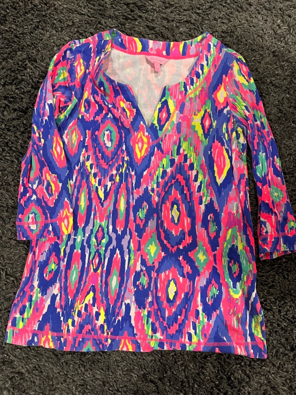 Lilly Pulitzer Justina Tunic top size small